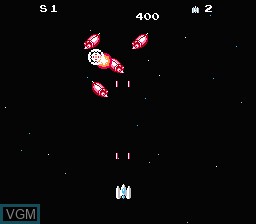 Image in-game du jeu Star Soldier sur Nintendo NES