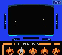 Image in-game du jeu Star Trek - The Next Generation sur Nintendo NES