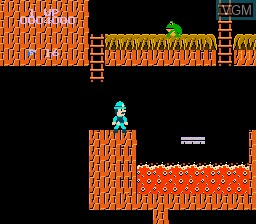 Image in-game du jeu Super Pitfall sur Nintendo NES