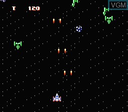 Image in-game du jeu Super Star Force - Jikuureki no Himitsu sur Nintendo NES