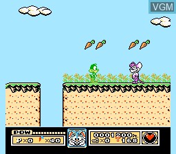 Image in-game du jeu Tiny Toon Adventures sur Nintendo NES
