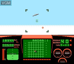Image in-game du jeu Top Gun sur Nintendo NES