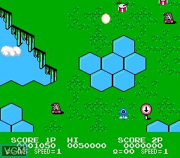 Image in-game du jeu TwinBee 3 - Poko Poko Dai Maou sur Nintendo NES