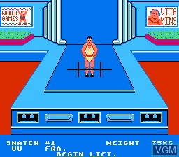 Image in-game du jeu World Games sur Nintendo NES