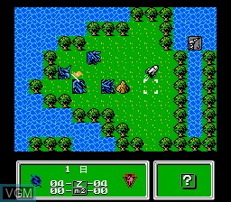 Image in-game du jeu Zoids - Mokushiroku sur Nintendo NES