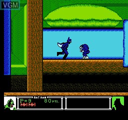 Image in-game du jeu Batman Flash sur Nintendo NES