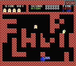 Image in-game du jeu Flappy sur Nintendo NES