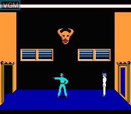 Image in-game du jeu Karateka sur Nintendo NES