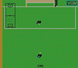 Image in-game du jeu Kick Off sur Nintendo NES