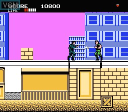 Image in-game du jeu Shinobi sur Nintendo NES
