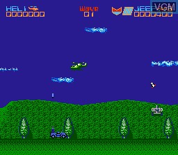 Image in-game du jeu Silkworm sur Nintendo NES
