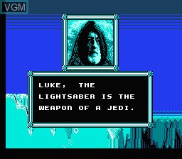 Image in-game du jeu Star Wars - The Empire Strikes Back sur Nintendo NES