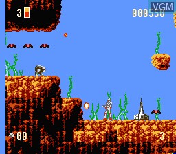 Image in-game du jeu Super Turrican sur Nintendo NES