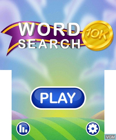 Image de l'ecran titre du jeu Word Search 10K sur Nintendo 3DS