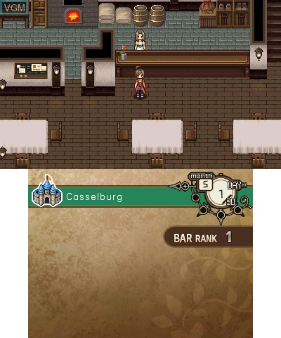Image du menu du jeu Adventure Bar Story sur Nintendo 3DS
