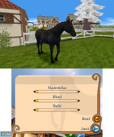 Image in-game du jeu 2 in 1 - Life with Horses 3D + My Baby Pet Hotel 3D sur Nintendo 3DS