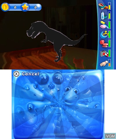 Image in-game du jeu 101 DinoPets 3D sur Nintendo 3DS