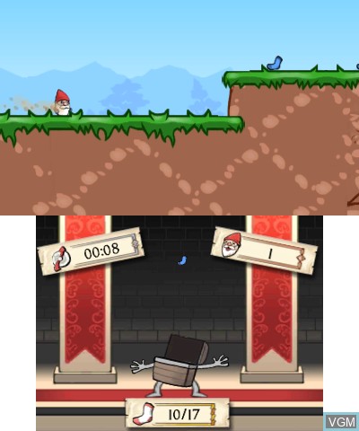 Image in-game du jeu 2 Fast 4 Gnomz sur Nintendo 3DS