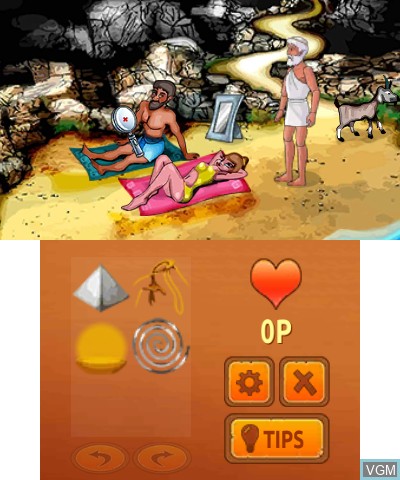 Image in-game du jeu Zeus Quest Remastered - Anagennisis of Gaia sur Nintendo 3DS