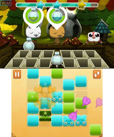 Image in-game du jeu Wizdom sur Nintendo 3DS