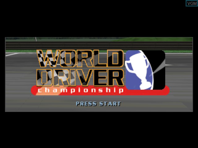 Image de l'ecran titre du jeu World Driver Championship sur Nintendo 64