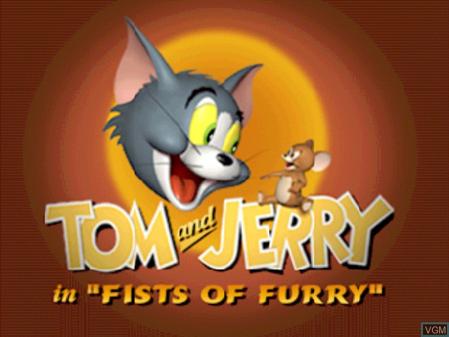 Image de l'ecran titre du jeu Tom and Jerry in Fists of Furry sur Nintendo 64