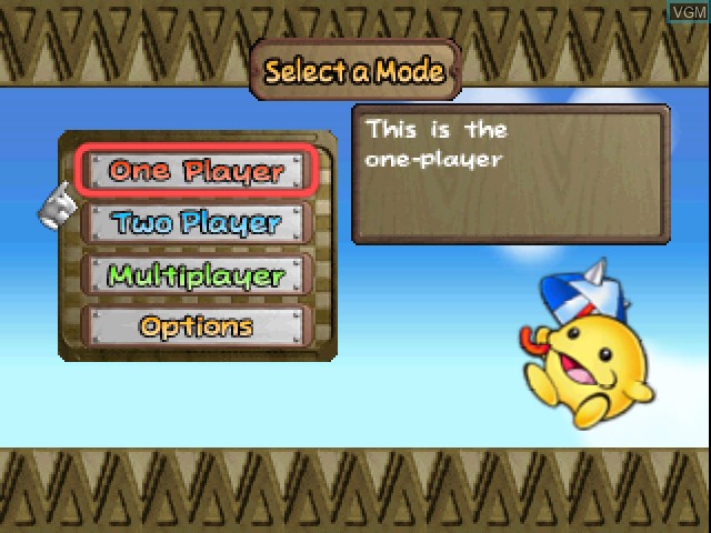 Image du menu du jeu Dr. Mario 64 sur Nintendo 64