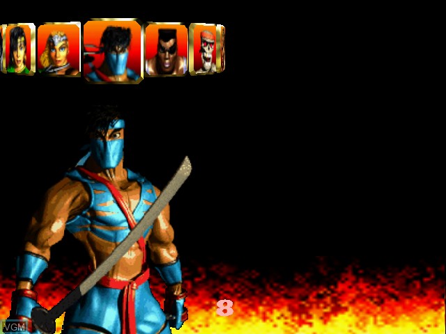 Image du menu du jeu Killer Instinct Gold sur Nintendo 64