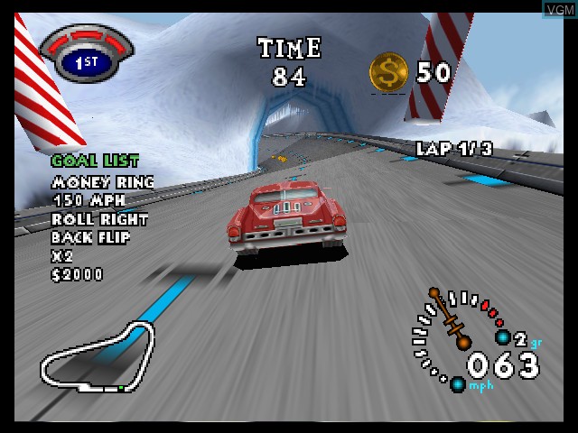 Image in-game du jeu Stunt Racer 64 sur Nintendo 64
