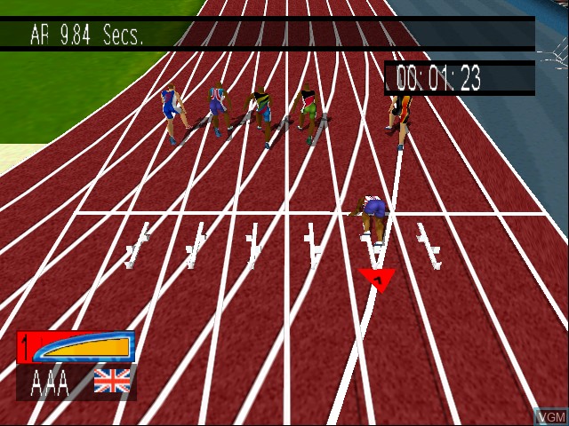 Image in-game du jeu Sydney 2000 sur Nintendo 64