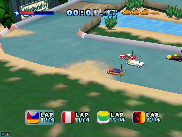 Image in-game du jeu Mini Racers sur Nintendo 64