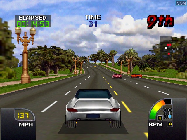 Image in-game du jeu Cruis'n USA sur Nintendo 64