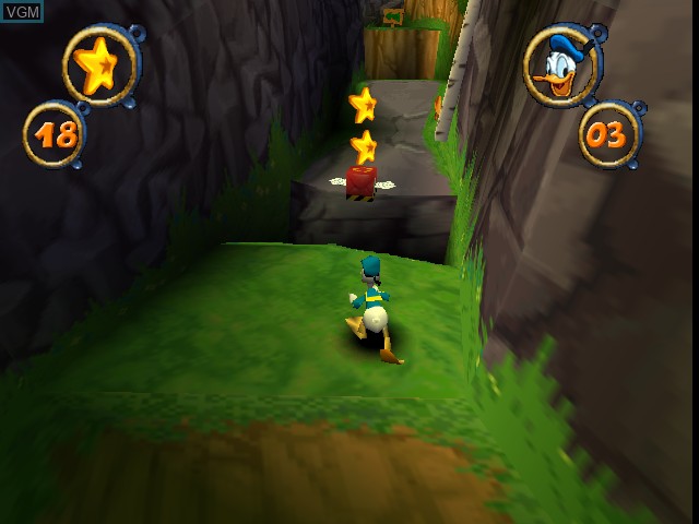 Image in-game du jeu Donald Duck Goin' Quackers sur Nintendo 64