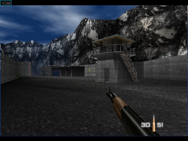 Image in-game du jeu GoldenEye 007 sur Nintendo 64