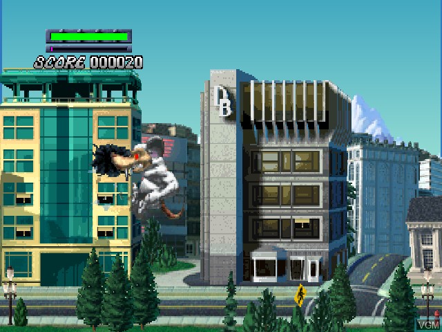 Image in-game du jeu Rampage 2 - Universal Tour sur Nintendo 64