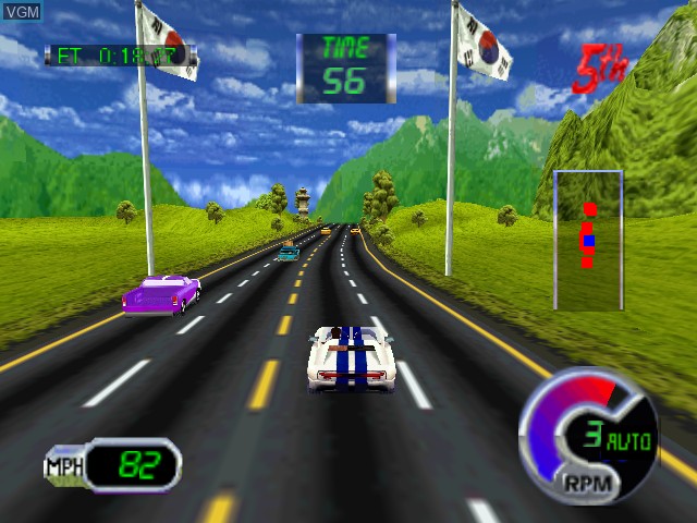 Image in-game du jeu Cruis'n Exotica sur Nintendo 64