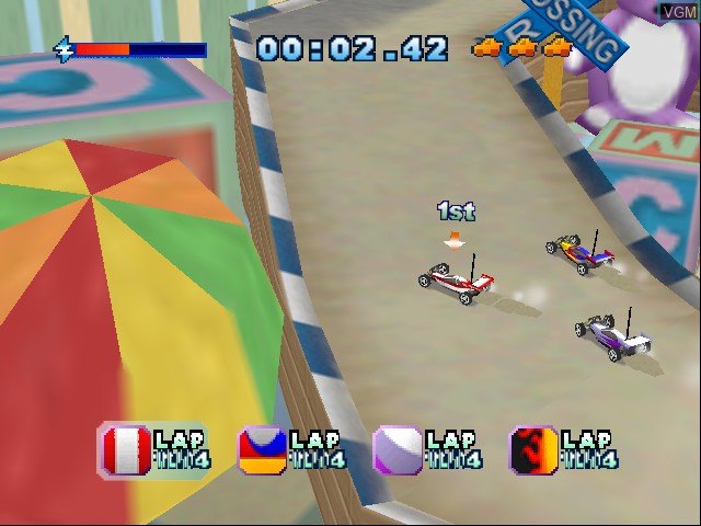 Image in-game du jeu Mini Racers sur Nintendo 64