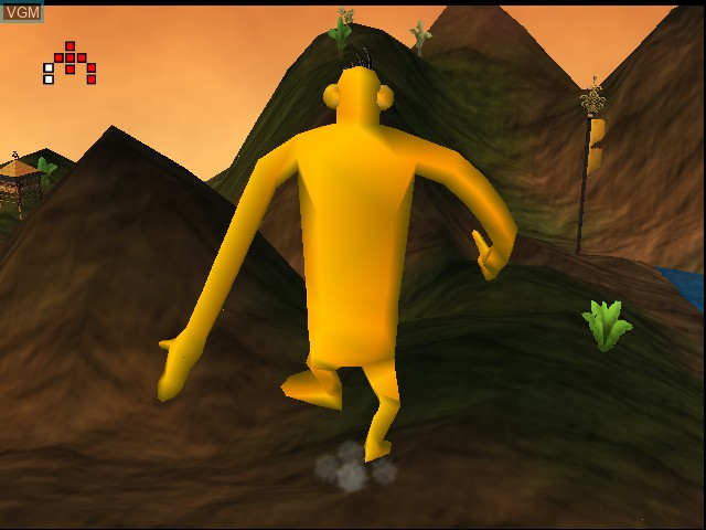 Image in-game du jeu Kyojin no Doshin sur Nintendo 64