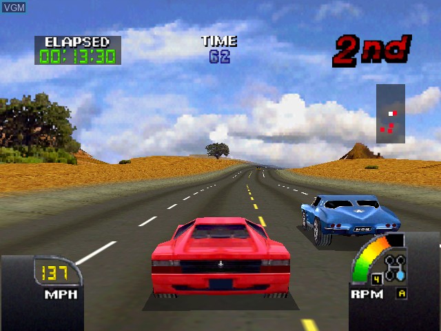Image in-game du jeu Cruis'n USA sur Nintendo 64
