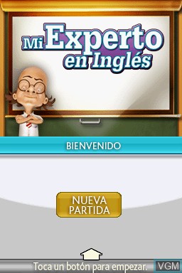 Image de l'ecran titre du jeu Mi Experto en Ingles - Mejora Tu Vocabulario Ingles sur Nintendo DS