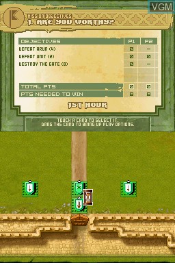 Image in-game du jeu Battles of Prince of Persia sur Nintendo DS
