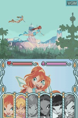 Image in-game du jeu Winx Club - Quest for the Codex sur Nintendo DS