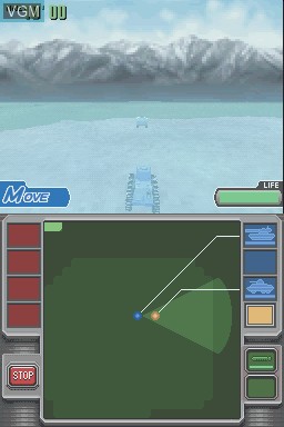 Image in-game du jeu Tank Beat sur Nintendo DS
