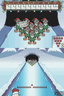 Image in-game du jeu Elf Bowling 1 & 2 sur Nintendo DS