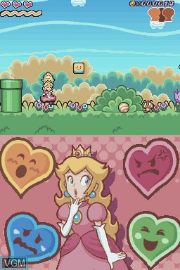 Image in-game du jeu Super Princess Peach sur Nintendo DS