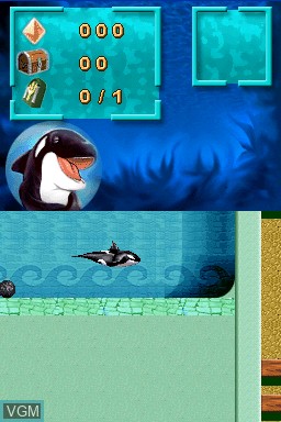 Image in-game du jeu Sea World - Shamu's Deep Sea Adventures sur Nintendo DS