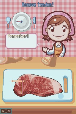 Image in-game du jeu Cooking Mama sur Nintendo DS