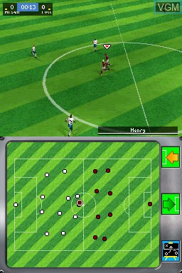 Image in-game du jeu FIFA 06 sur Nintendo DS