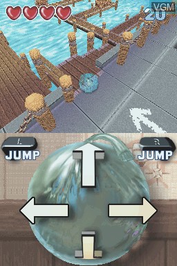 Image in-game du jeu Finding Nemo - Escape to the Big Blue sur Nintendo DS