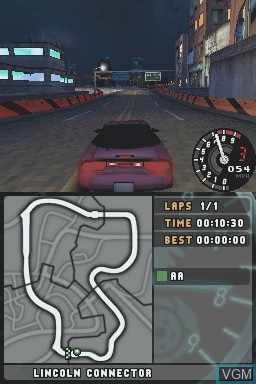 Image in-game du jeu Need for Speed Underground 2 sur Nintendo DS